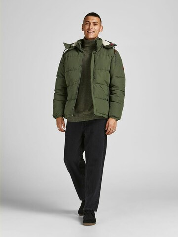 JACK & JONES - Chaqueta de invierno 'Efdey' en verde