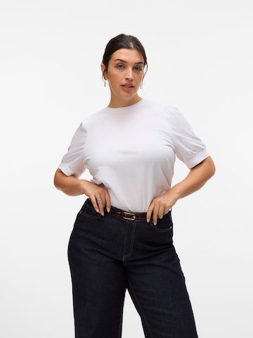 Vero Moda Curve Shirt 'VMKerry' in Wit: voorkant