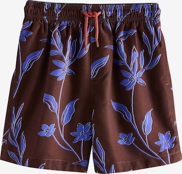 Shorts de bain Next en marron : devant