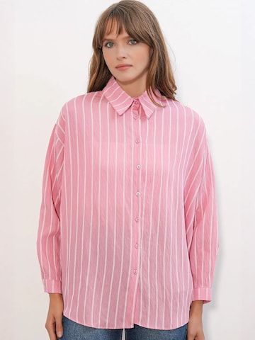 Bigdart Bluse in Pink: Vorderseite