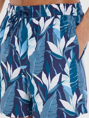 Threadbare Plavecké šortky 'Ashdale' - Modrá