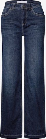 STREET ONEWide Leg/ Široke nogavice Traperice - plava boja: prednji dio