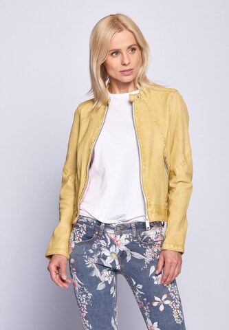 Maze Between-Season Jacket ' 420-20-04 ' in Yellow