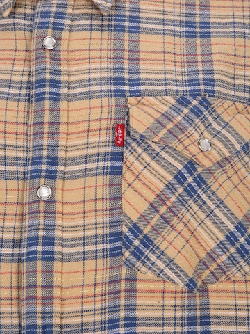 Levi's® Big & TallRegular Fit Košulja 'Relaxed Fit Western' - bež boja