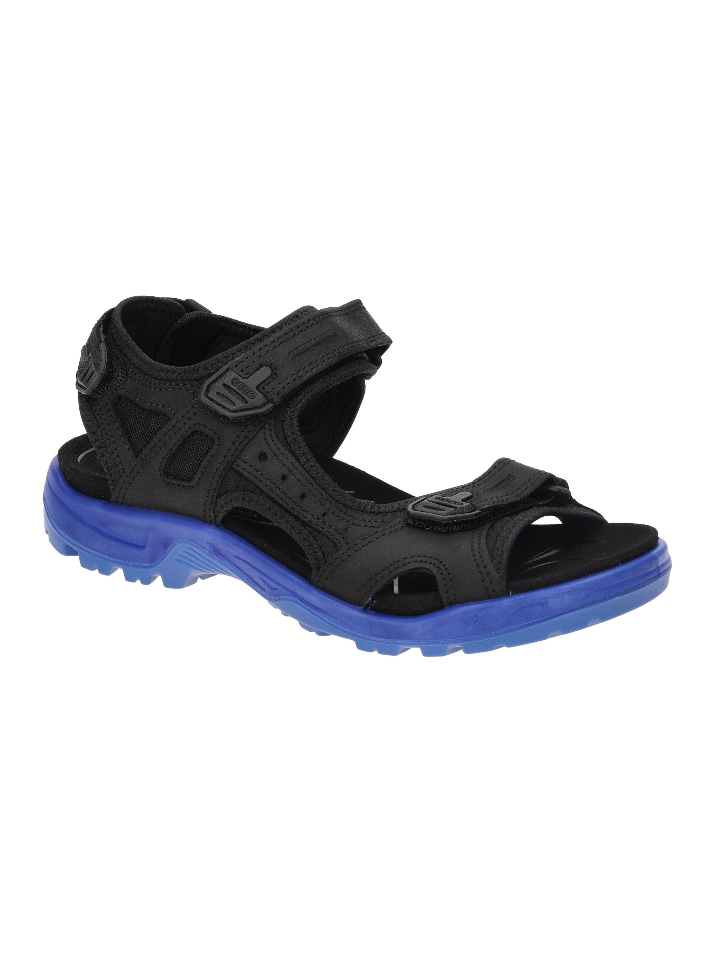 ECCO Sandals 'Ecco Offroad Herren Sandale schwarz blau 069564' in Black: front