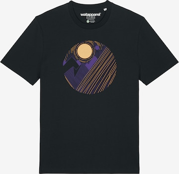 T-Shirt 'Geometric Landscape 3' Watapparel en noir : devant