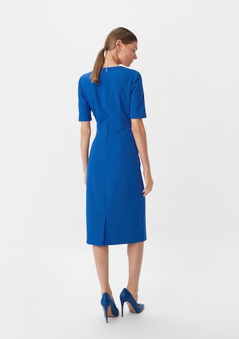 Robe COMMA en bleu : derrière