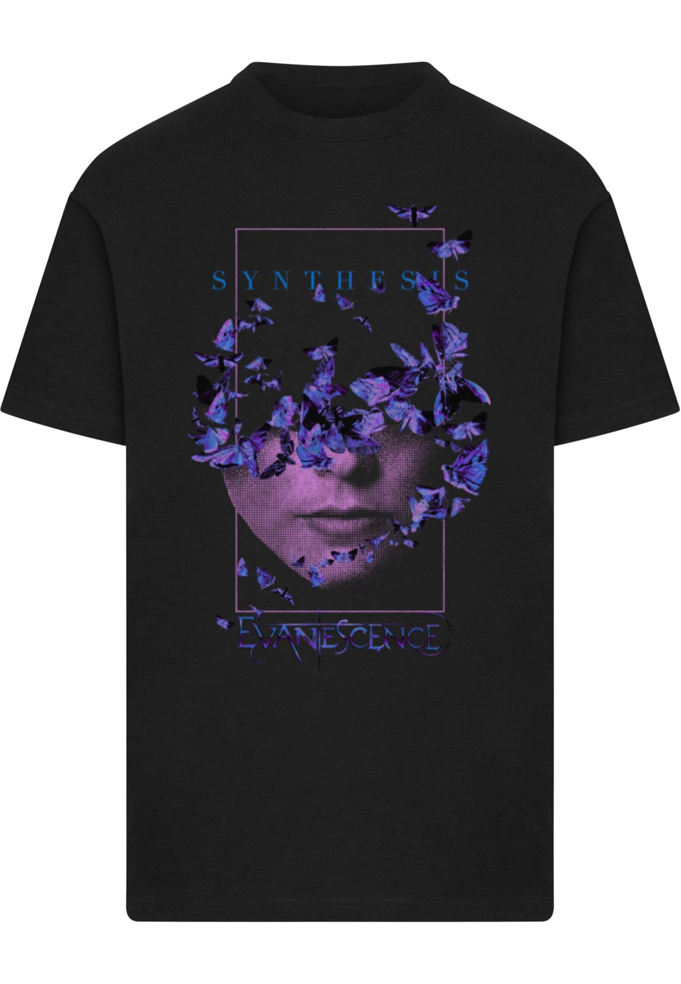 Merchcode Shirt 'Evanescence - Synthesis' in Schwarz: Vorderseite