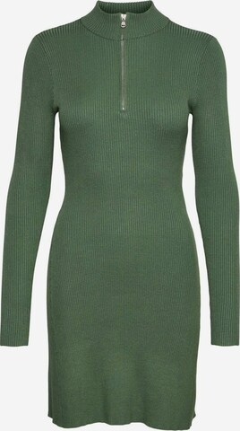 VERO MODA Knitted dress in Green: front