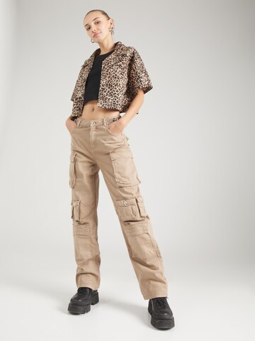 Monki Blouse in Beige