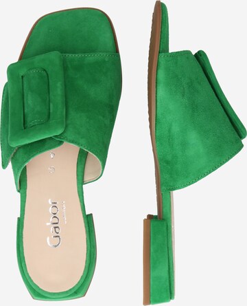 Mule GABOR en vert