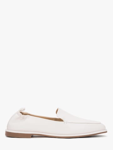 Estro Mocassins '8569-780' in Wit: voorkant
