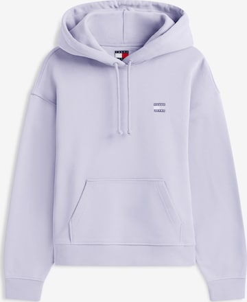 Felpa di Tommy Jeans in lilla: frontale