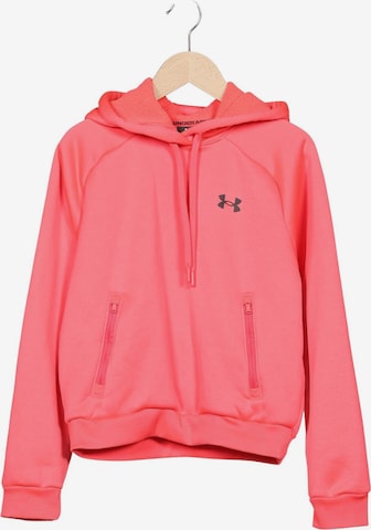 UNDER ARMOUR Kapuzenpullover XS in Pink: Vorderseite