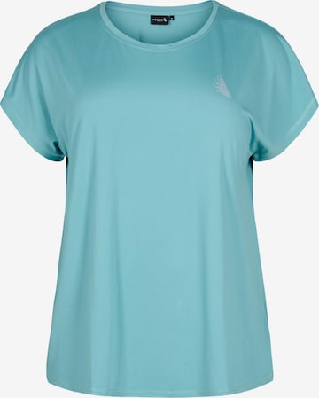 Active by Zizzi Функциональная футболка в Зеленый: спереди