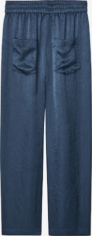 Wide leg Pantaloni di Adolfo Dominguez in blu