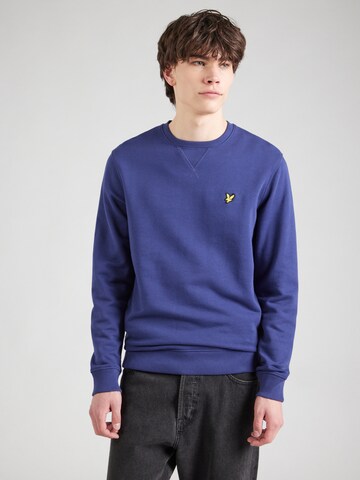 Lyle & Scott - Sweatshirt em azul: frente