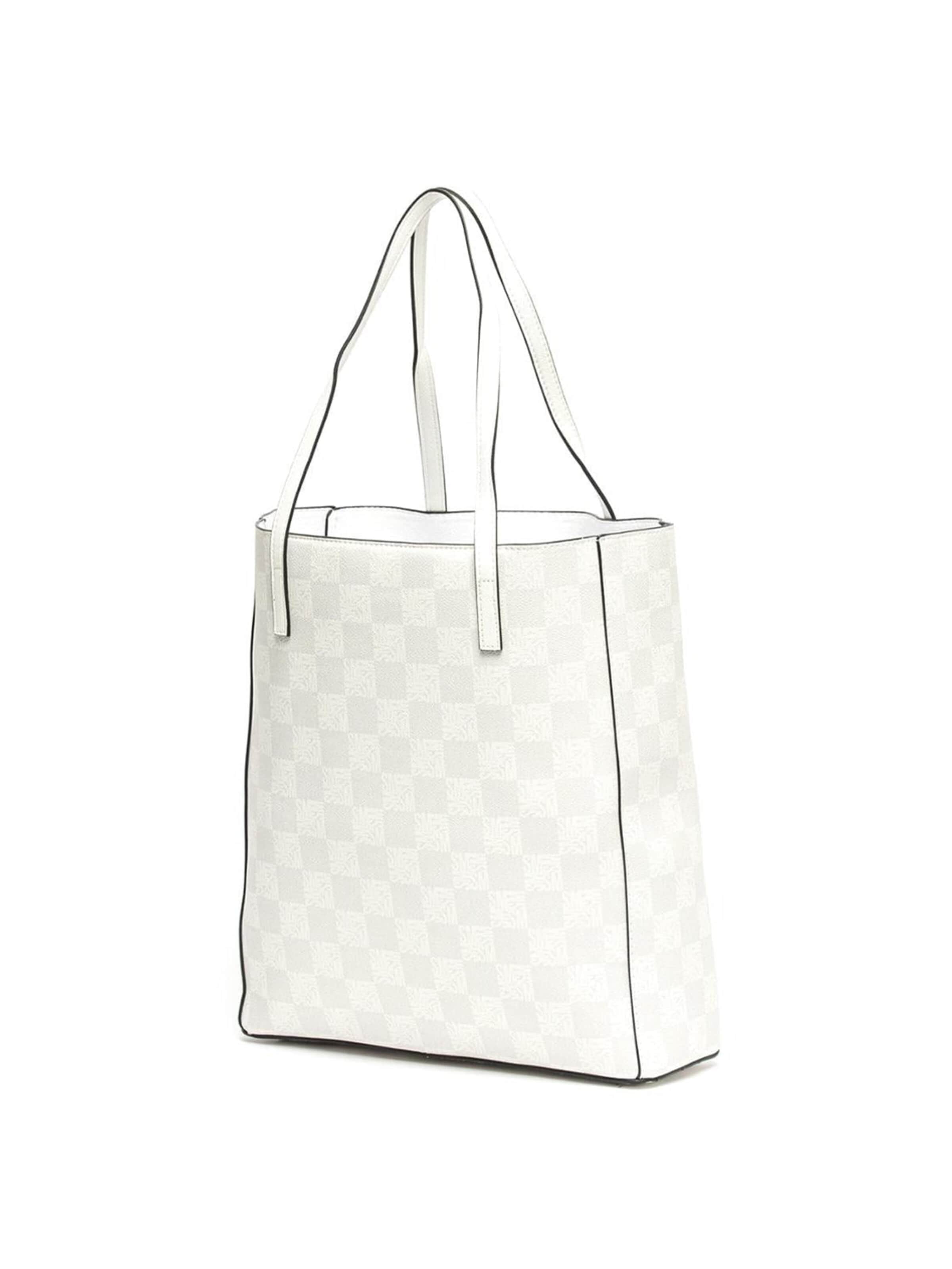 Shopper 'Kimlogo' di STEVE MADDEN in bianco