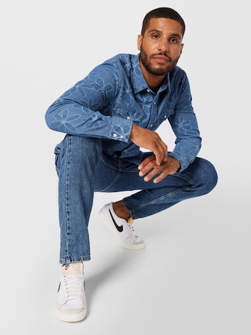 LEVI'S ® Regular fit Overhemd 'Classic Western Standard' in Blauw