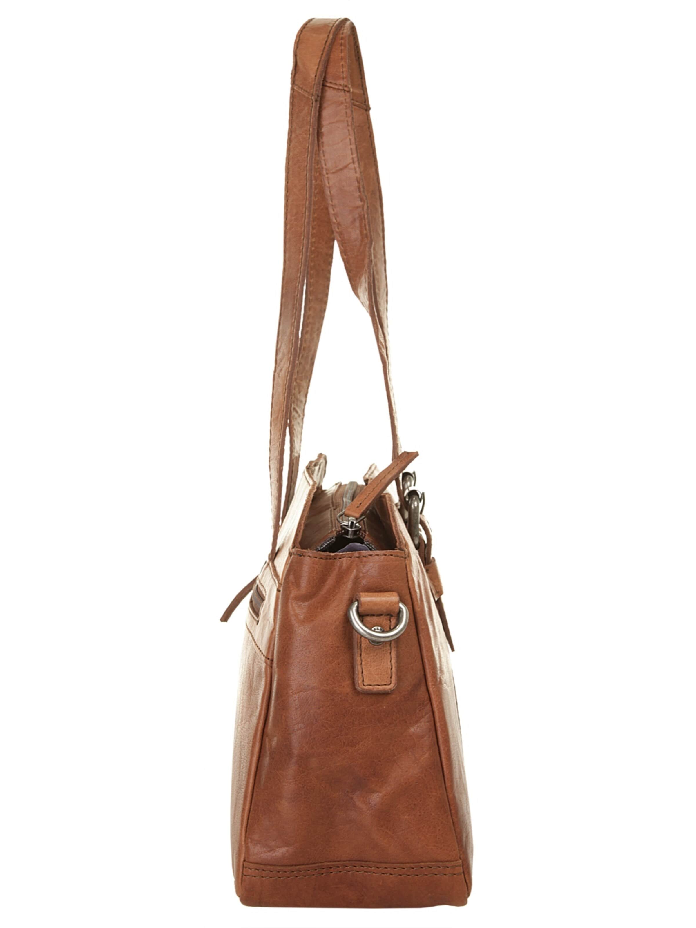 Spikes & Sparrow Handtas in Bruin