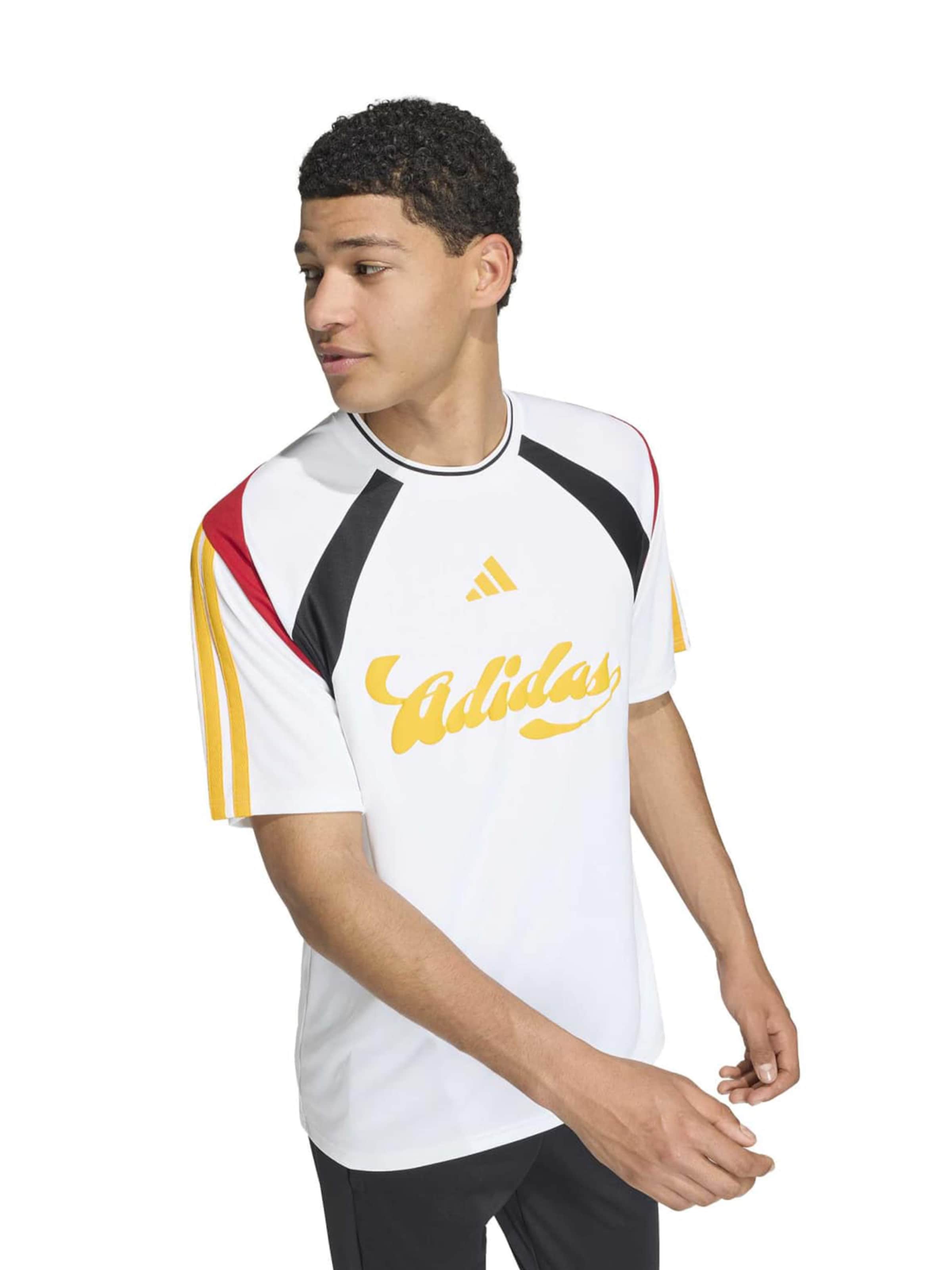 ADIDAS SPORTSWEAR - Camisa 'TIRO' em branco: frente
