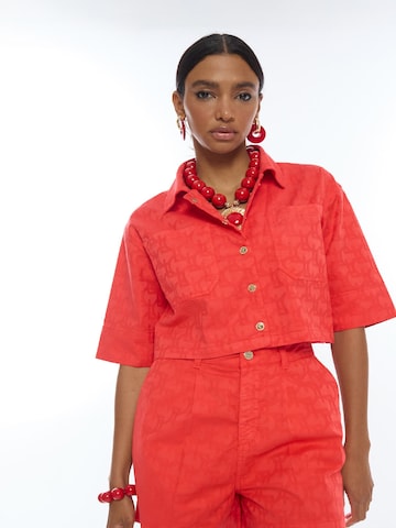 Lola Casademunt Bluse in Rot: Vorderseite