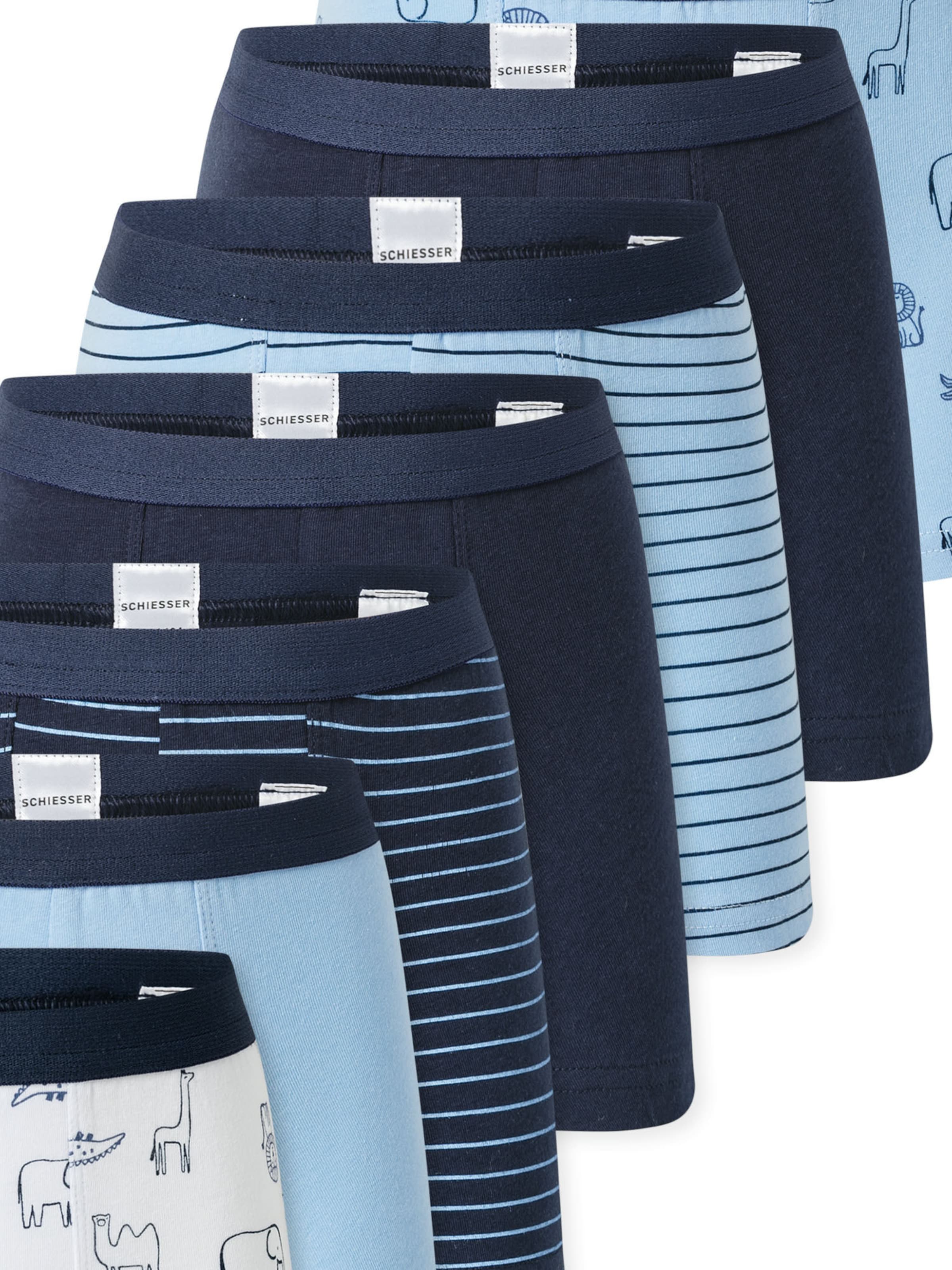 SCHIESSER Onderbroek '95/5' in Blauw