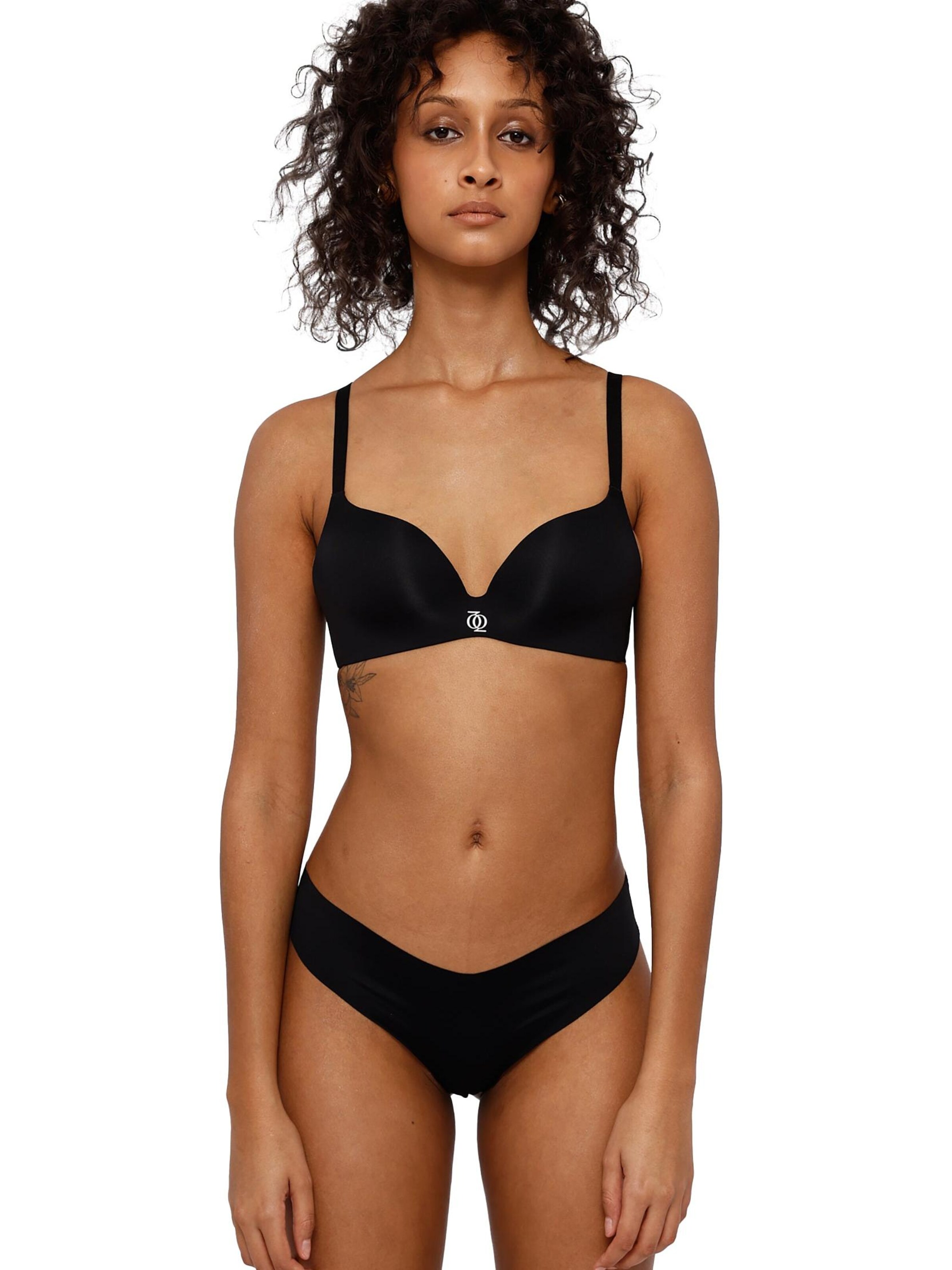 GOD SAVE QUEENS Slip 'Second Skin Brazilian' in Black