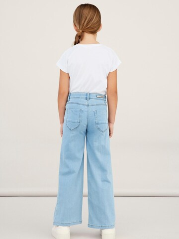 NAME IT Wide leg Jeans in Blauw