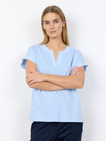 Soyaconcept - Pullover ' SC-DERBY ' em azul: frente