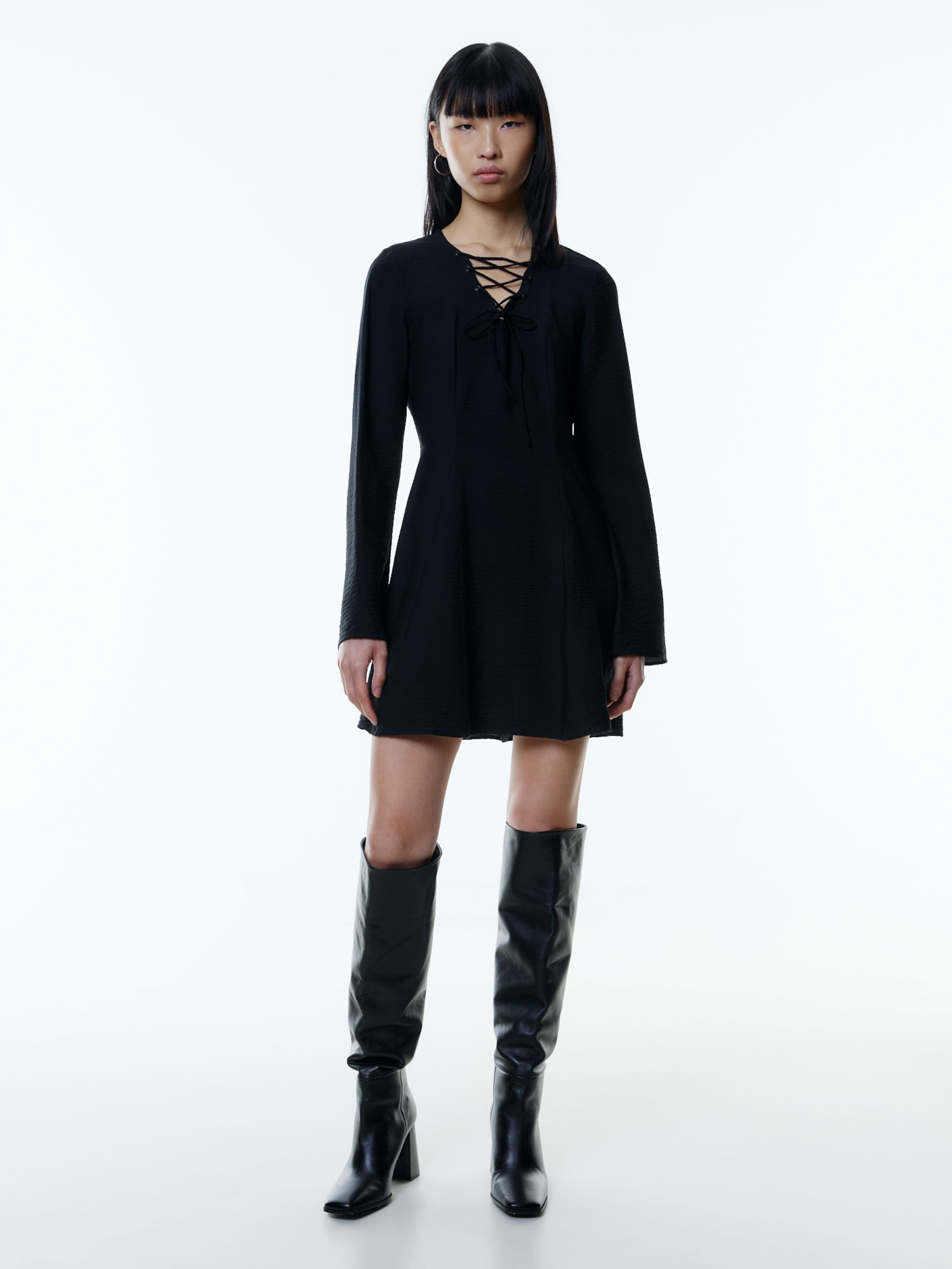 EDITED Producten Jurk 'Prudence' Zwart