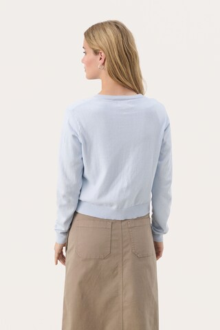 Part Two Gebreid vest in Blauw