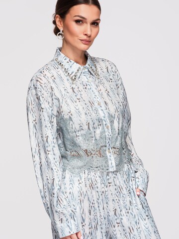 Camicia da donna di Ombre in blu