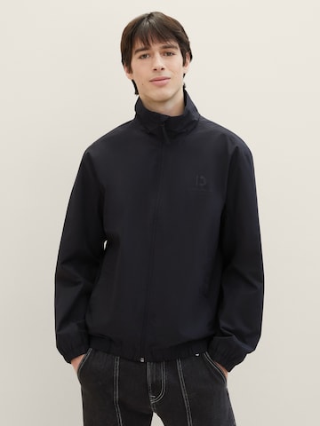 TOM TAILOR DENIM Overgangsjakke i sort
