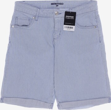 MONTEGO Shorts in S in Blue: front