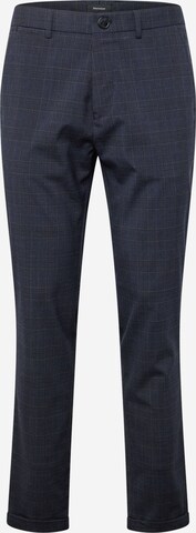 Matinique Regular Chino Pants 'Liam' in Blue: front