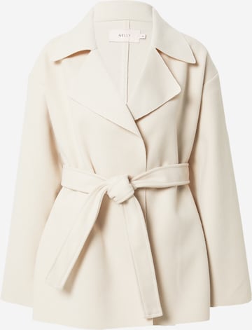 NLY by Nelly Between-Seasons Coat in Beige: front