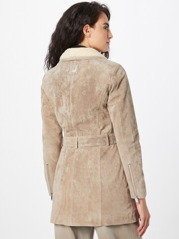 FREAKY NATION Winter Coat 'Polar Day' in Beige