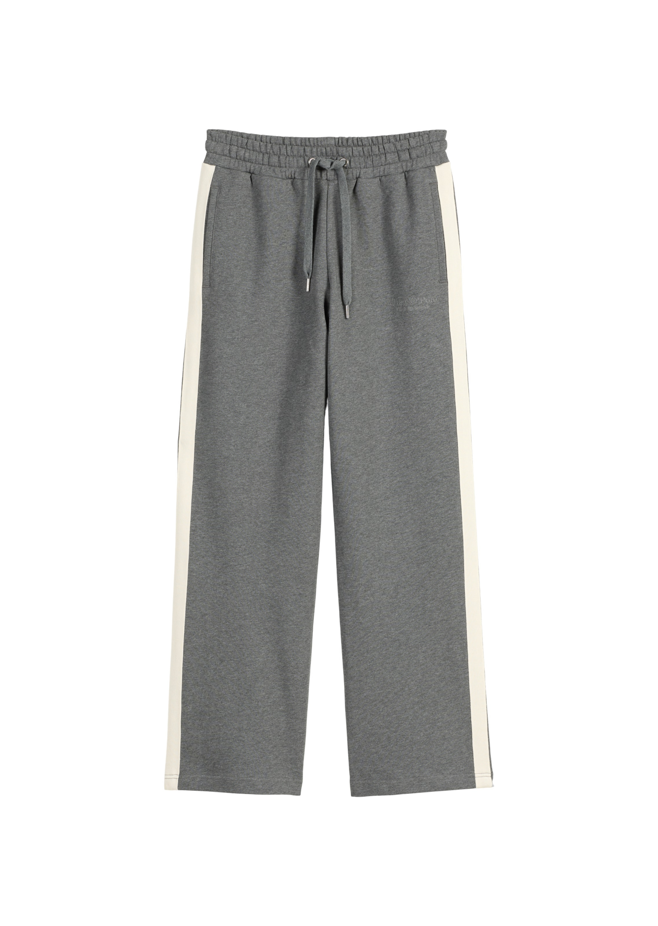 Marc O'Polo Loose fit Trousers in Grey: front