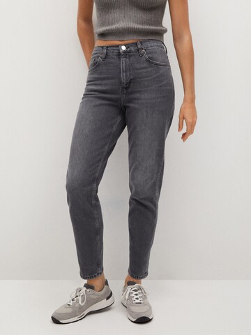 Regular Jean 'Newmom' MANGO en gris : devant