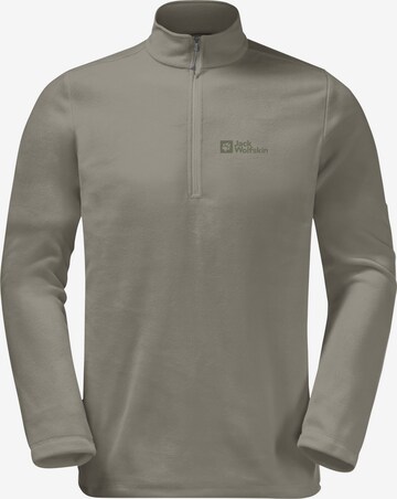 Pullover sportivo 'Taunus' di JACK WOLFSKIN in verde: frontale