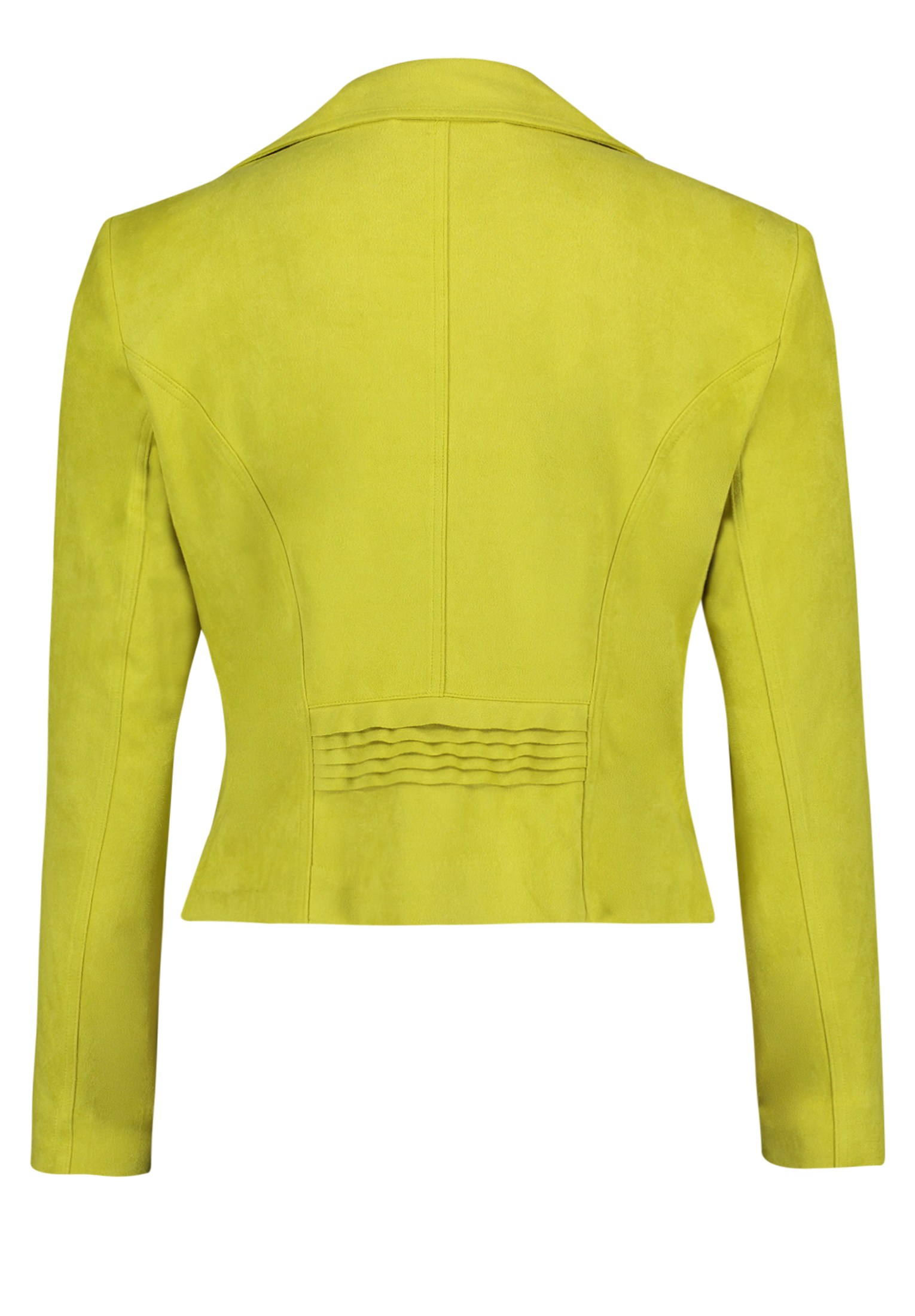 Betty Barclay Bikerjacke mit Taschen in Gelb 
