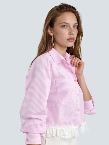 Qu Style Hemden in Pink