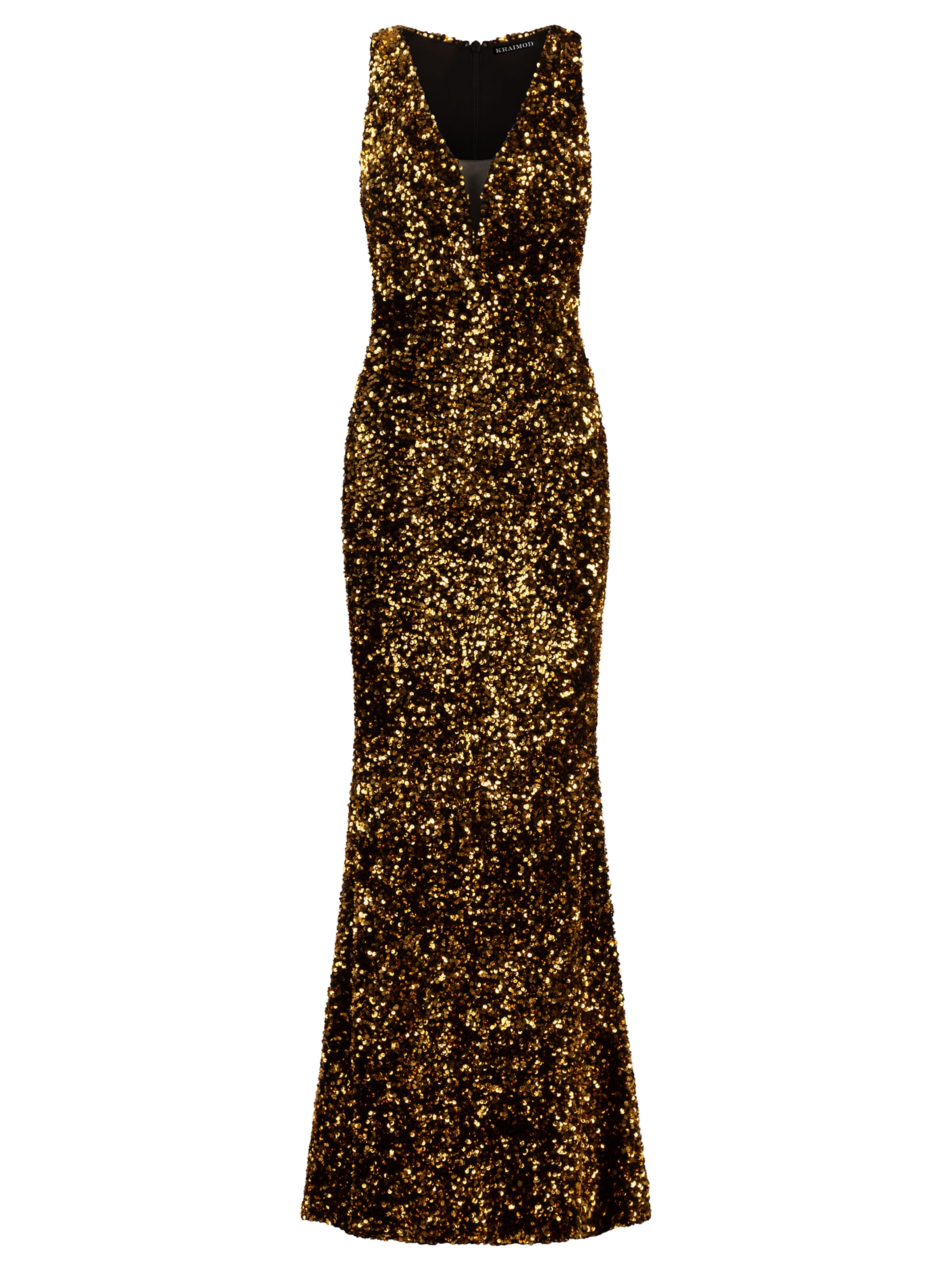 Kraimod Kleid in Gold: Vorderseite