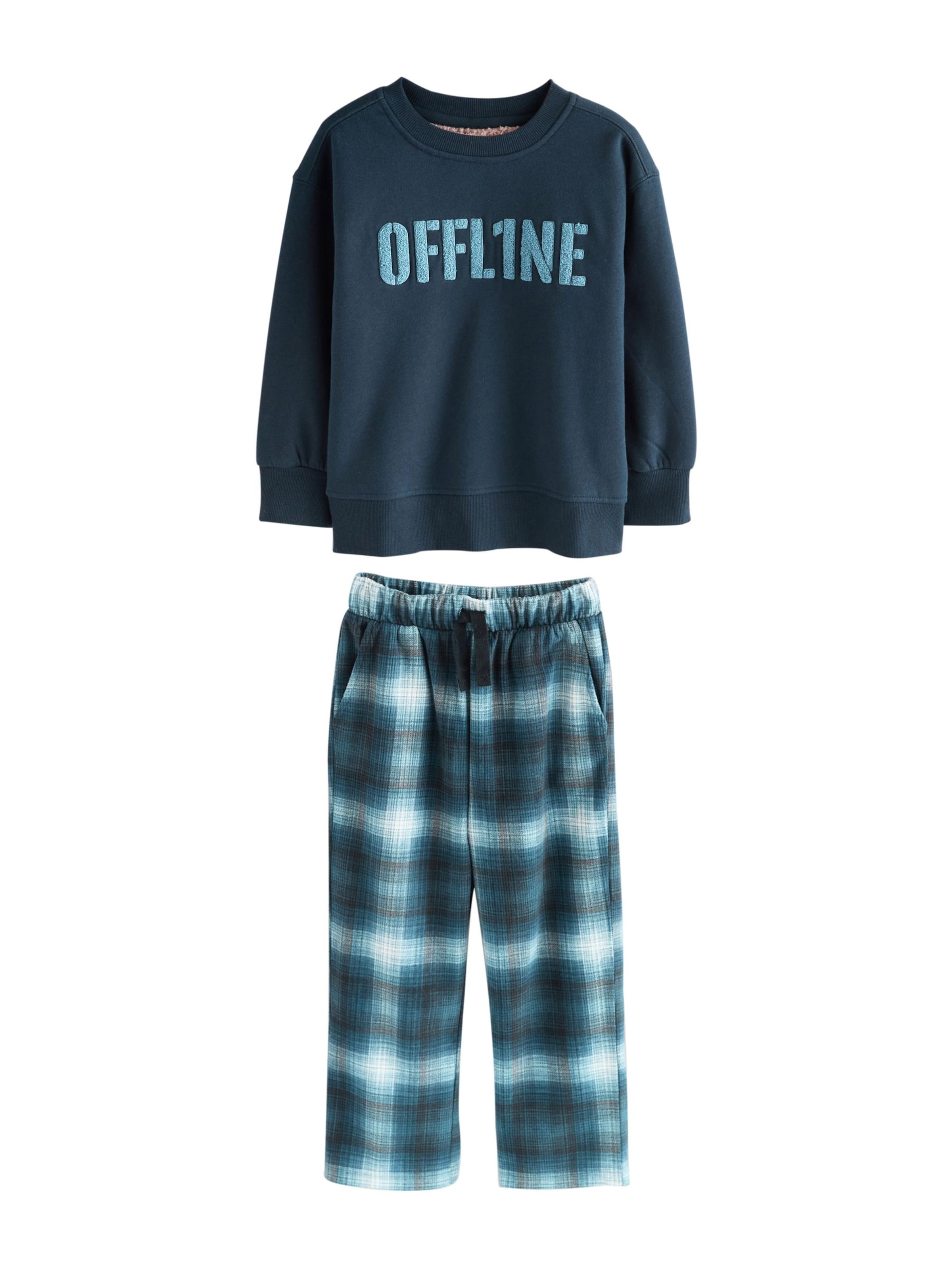 Next Pyjamas i blå: framsida