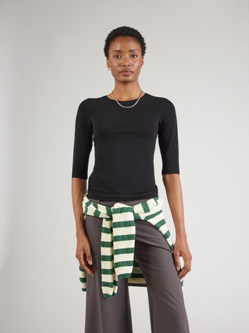 WEEKDAY T-shirt 'Enora' i svart: framsida