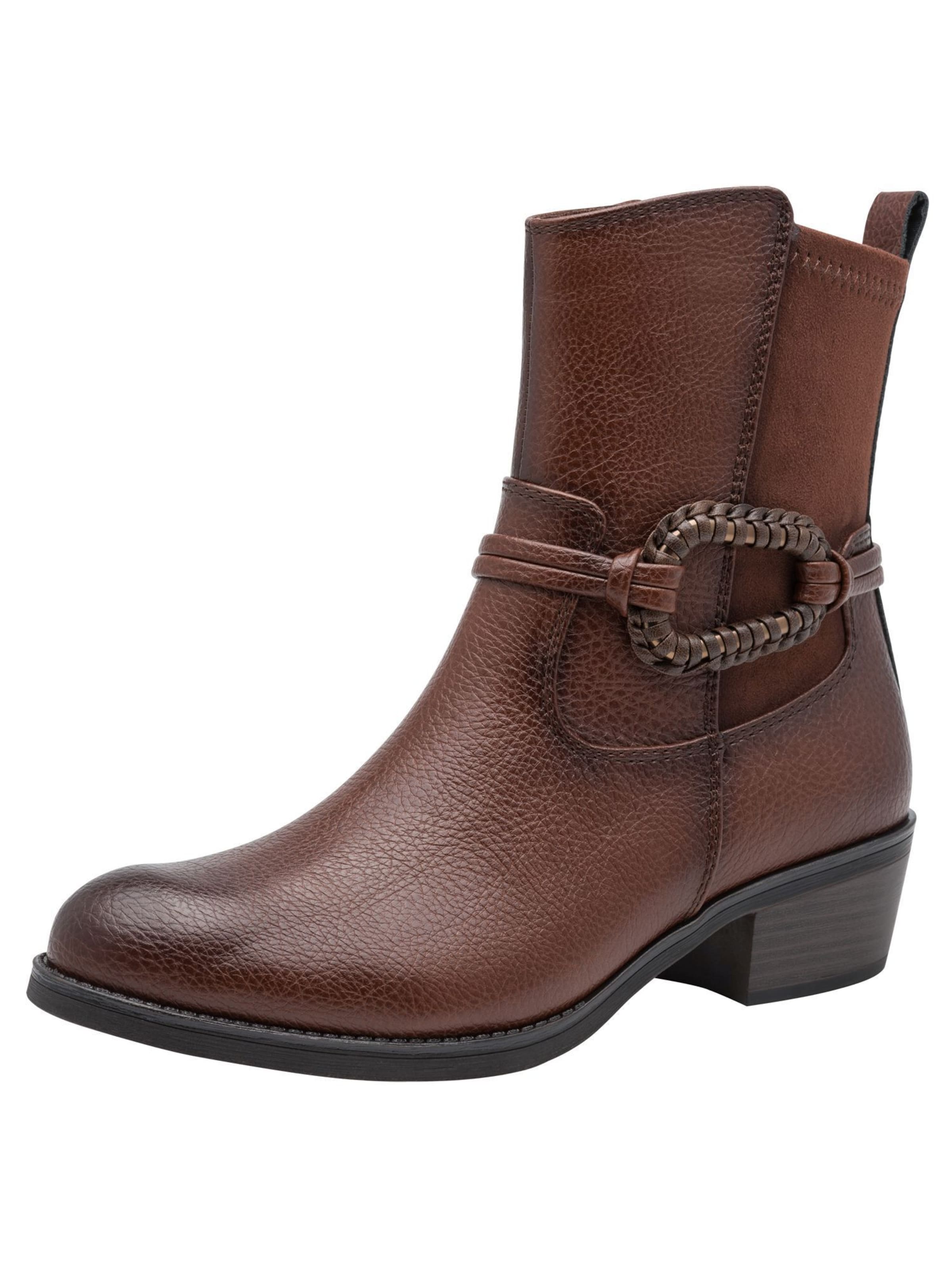 MARCO TOZZI Bootie in Brown: front