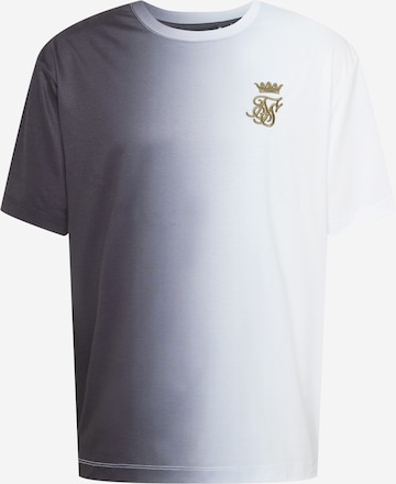 T-Shirt SikSilk en blanc : devant