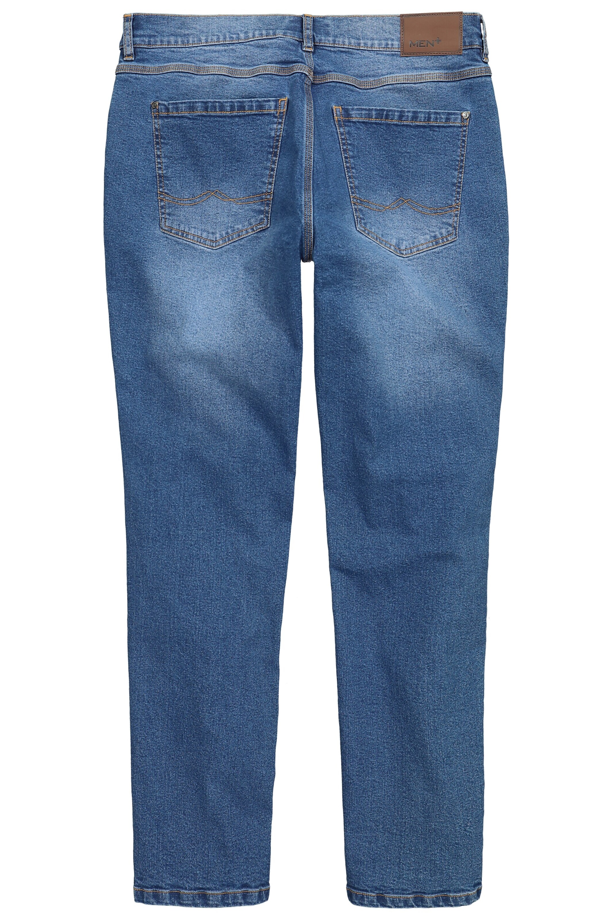 Men Plus Slim fit Jeans in Blue