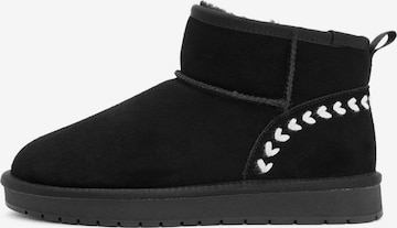 Boots Derimod en noir : devant